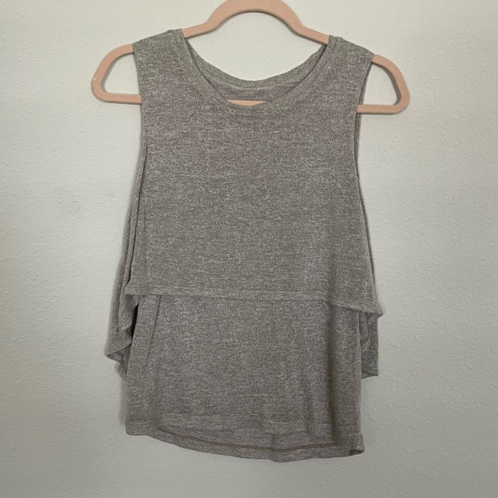 Juicy Couture Flowy Gray Tank Size Medium
